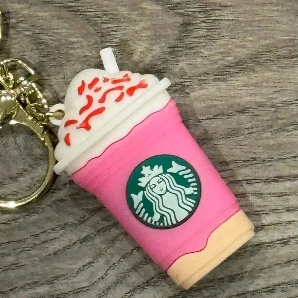 STARBUCKS BRANDED KEY CHAIN NIB